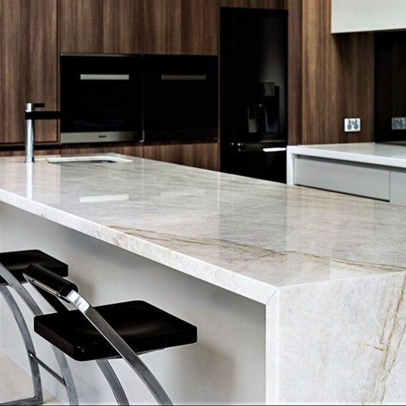 KITCHEN - TAJ MAHAL QUARTITE