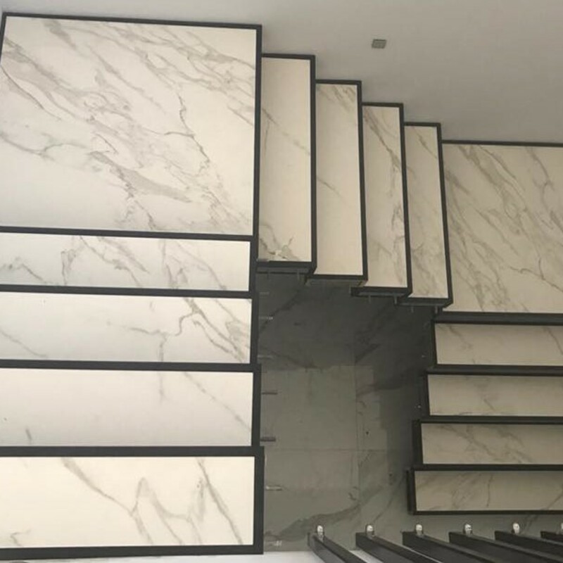 RECESS STAIRCASE - NEOLITH ESTATUARIO SILK
